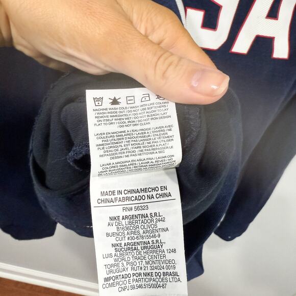 Nike Tech Fleece Team USA Olympic Jacket 2016 Navy Women’s M EUC - Picture 4 of 6